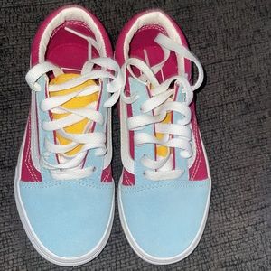 Color block vans